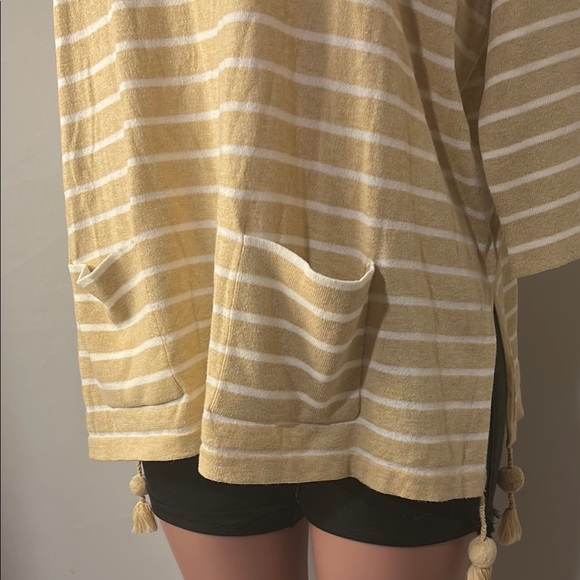 LILLY PULITZER Women's ELBA COOLMAX  TOP SHIRT  STRIPED 3/4 SLEEVE Sz. LARGE - Picture 7 of 14